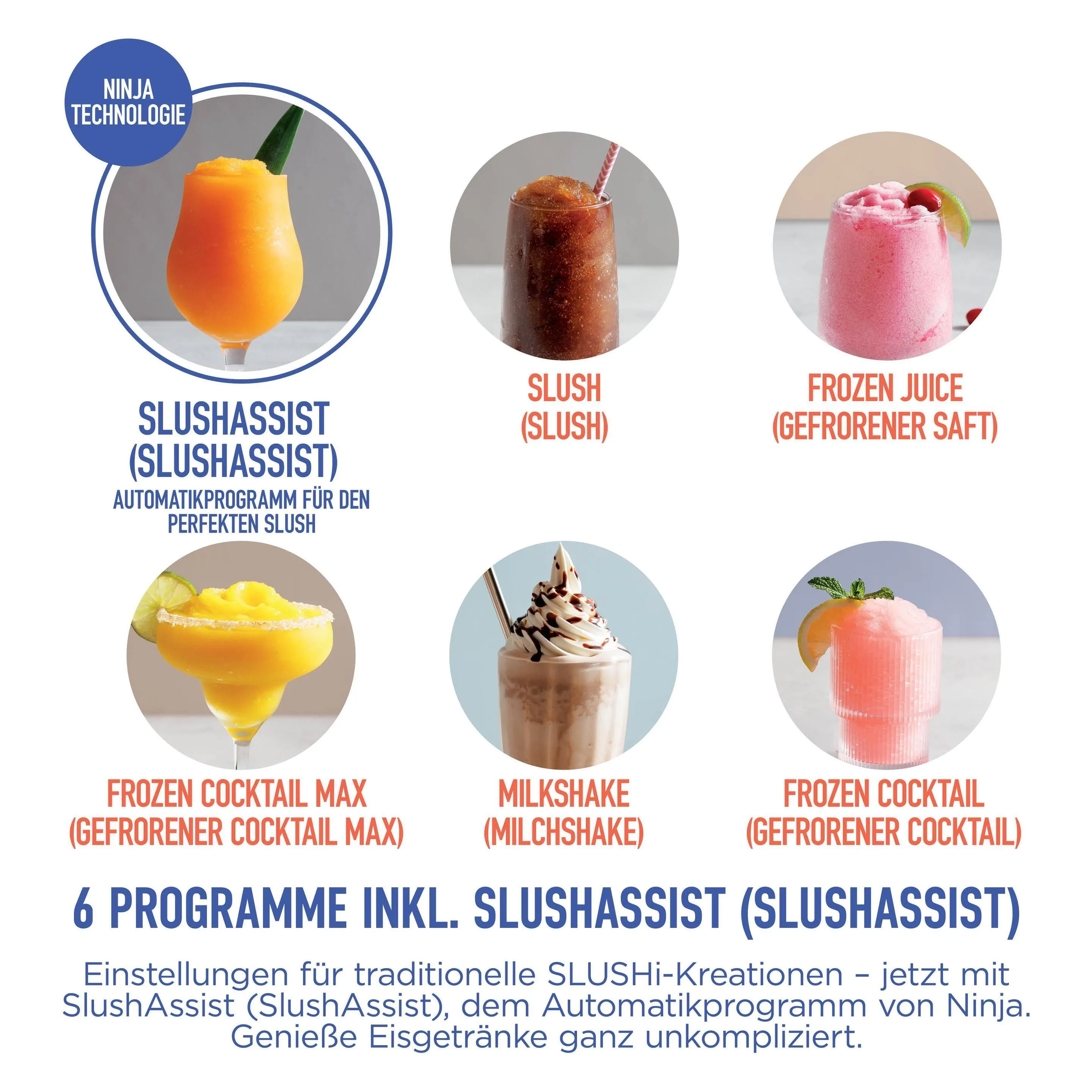 Slushi Eisgetränkmaschine 4.4 Liter