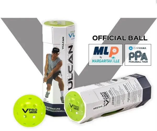 Vulcan V-Pro Pickleballs 10 Pack