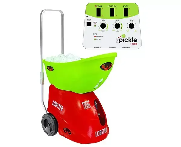 Lobster Pickle Pickleball Machine