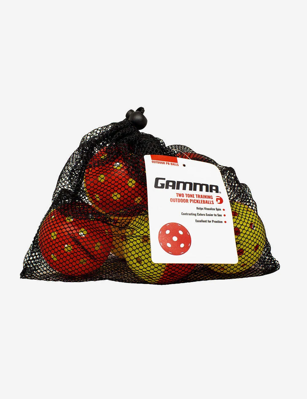 Gamma Two-Tone Outdoor Training Pickleballs
