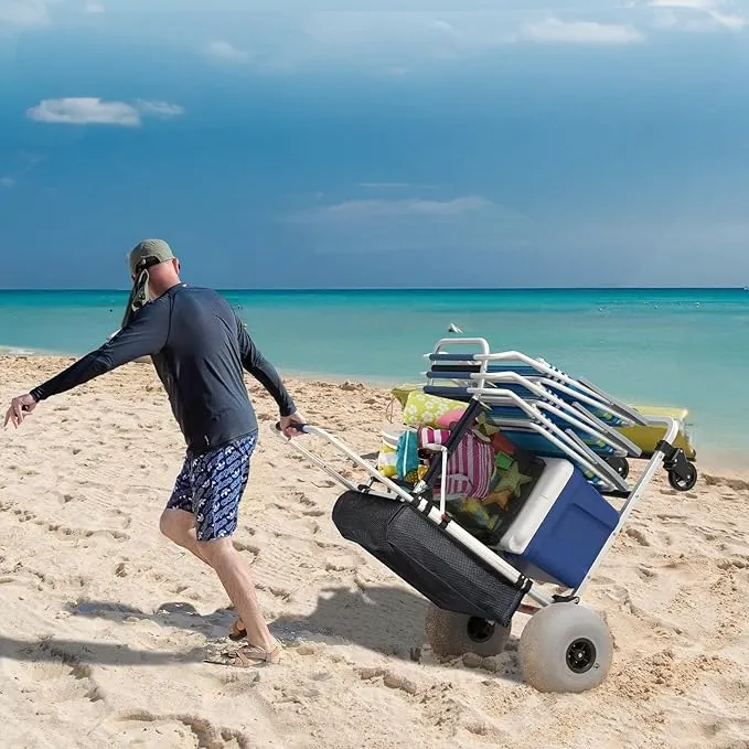 Beach Dolly with Large Wheels