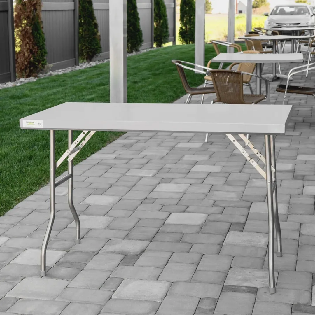 Folding Prep Table