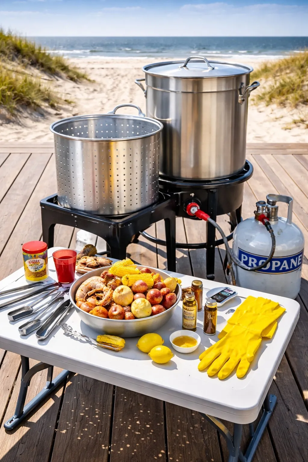 Ultimate Seafood Boil Equipment Bundle