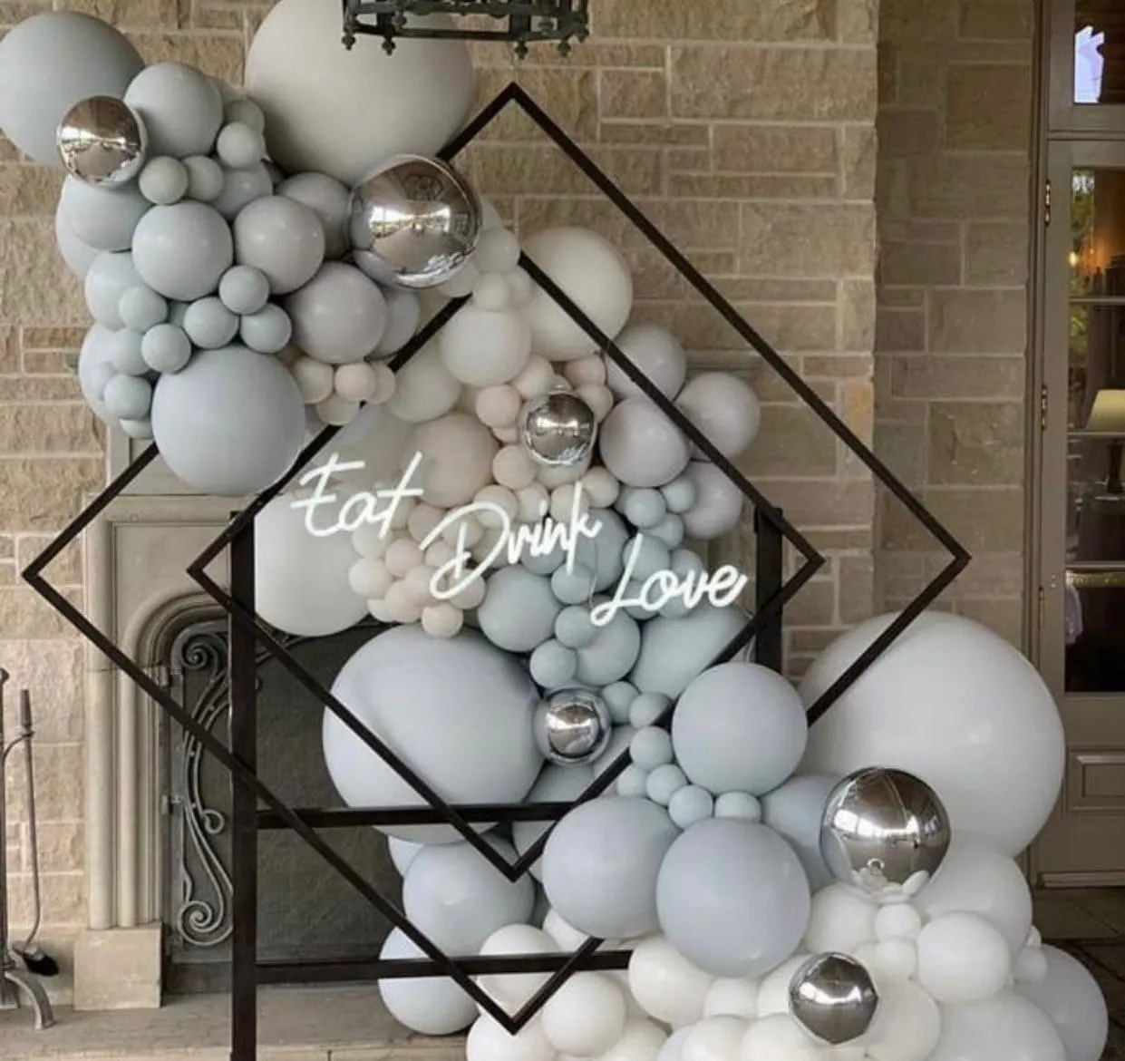 Backdrop diamante negro