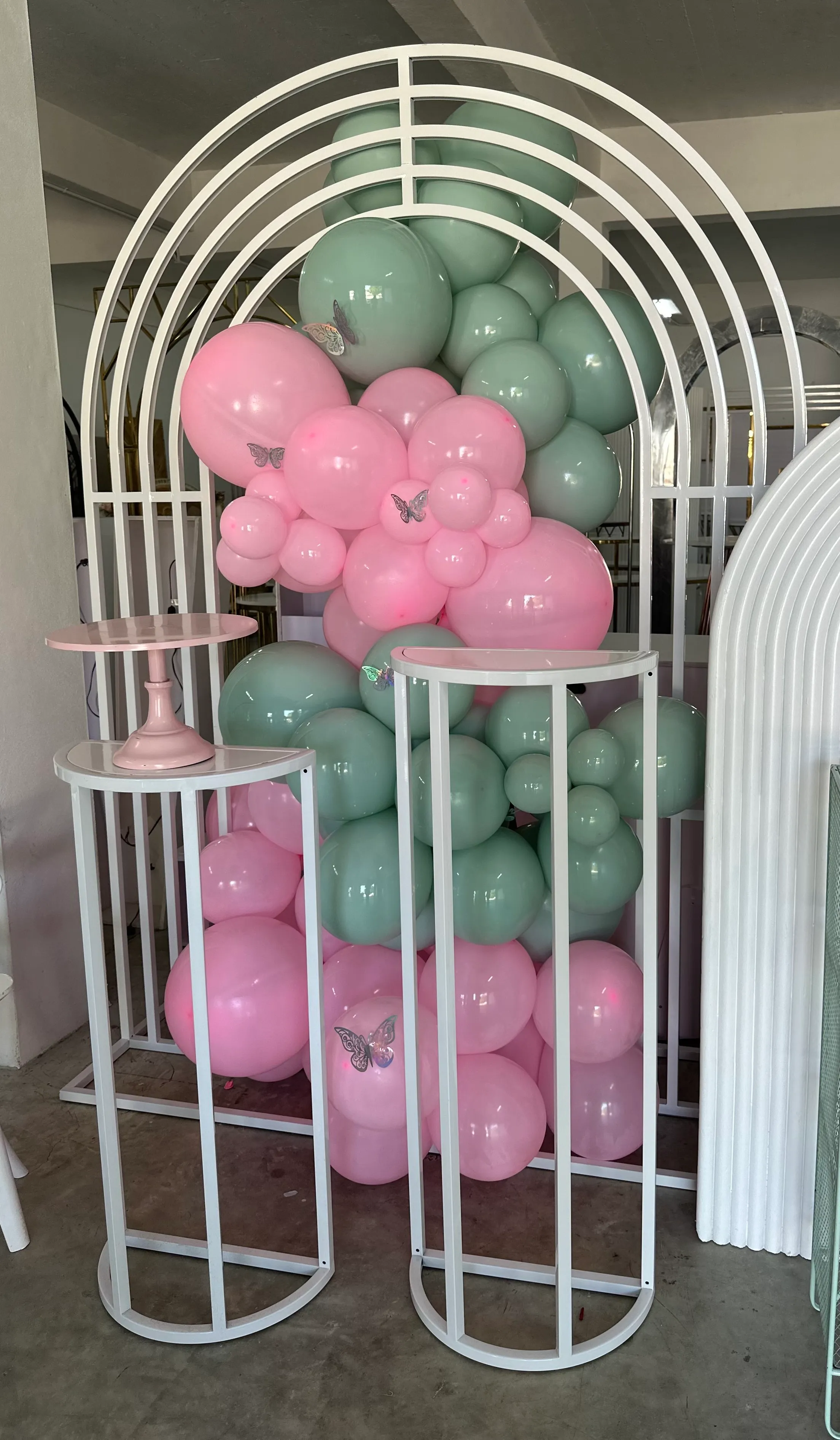 Mesa Alicia blanca alta