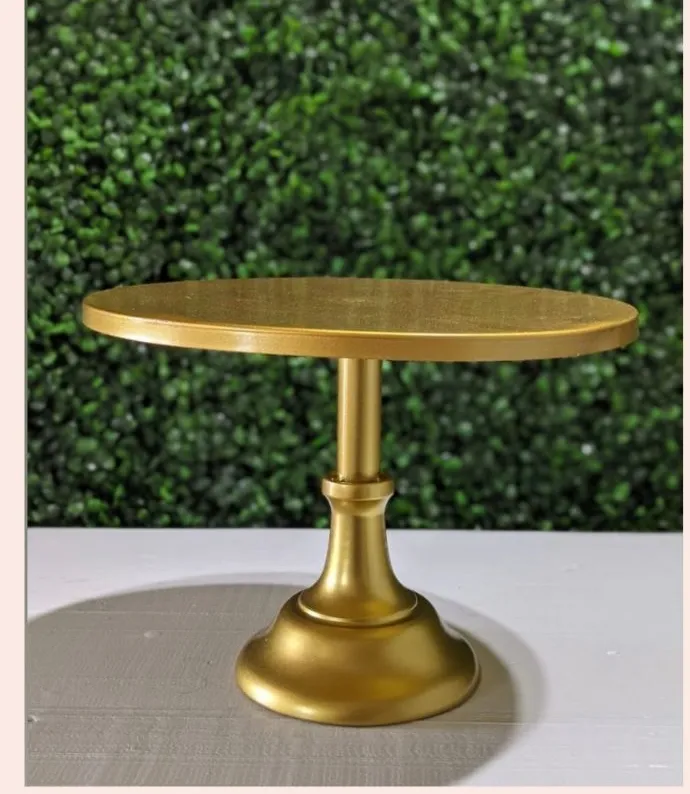 Base de bizcocho pia 12" gold