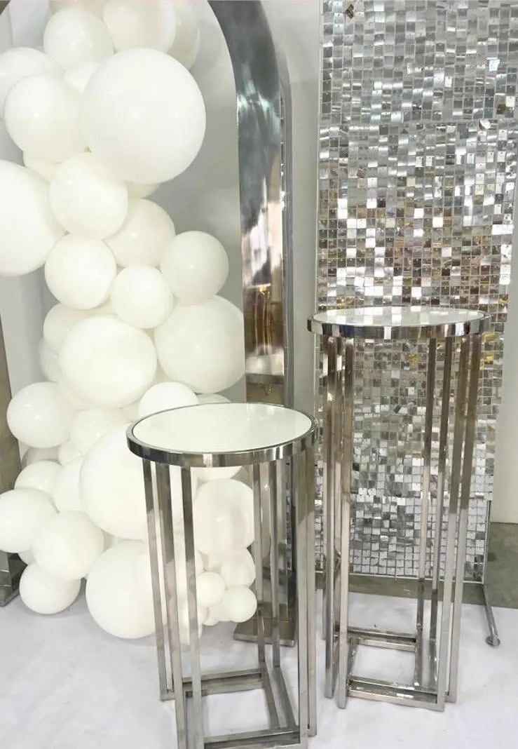 Mesa Esther alta silver