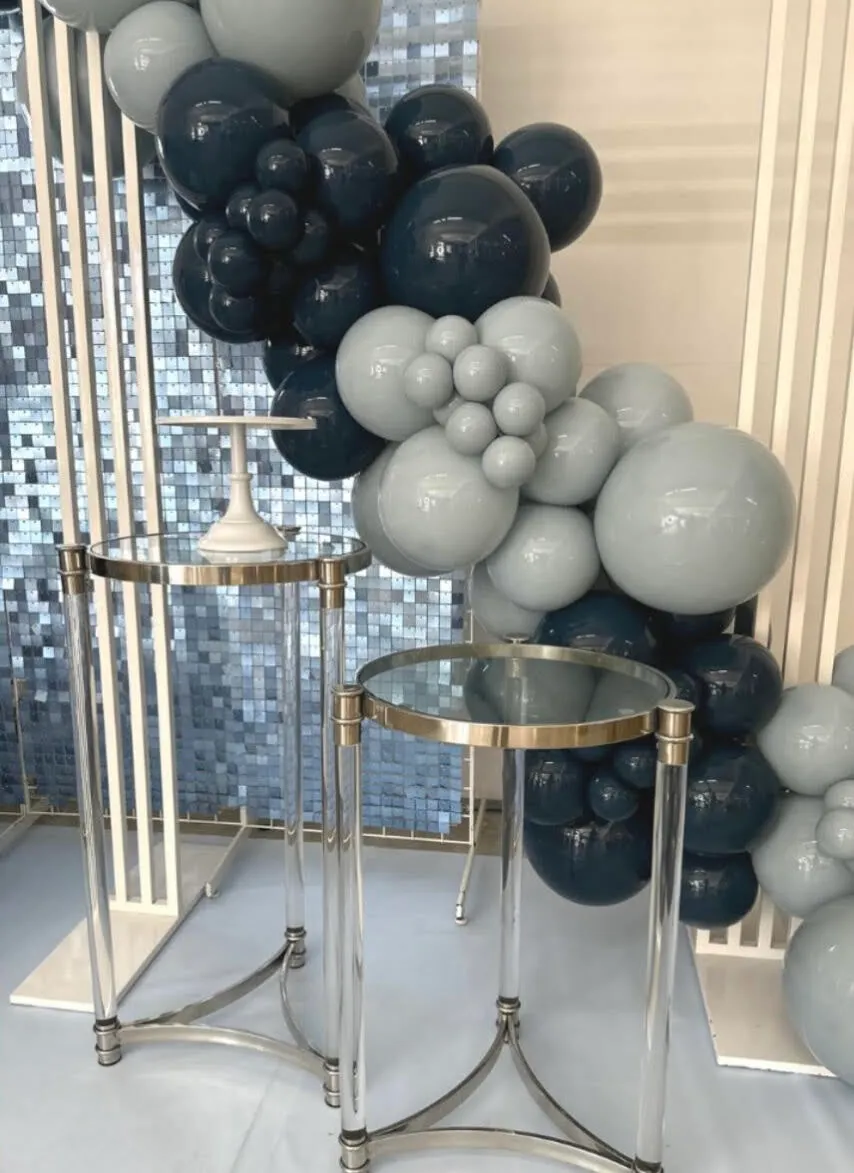 Mesa Meghan pequeña silver