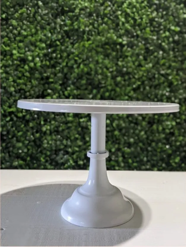 Base de bizcocho pia blanca 10"