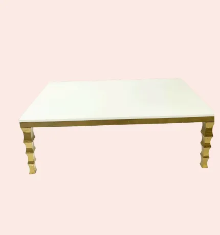 Mesa rectangular de niños gold
