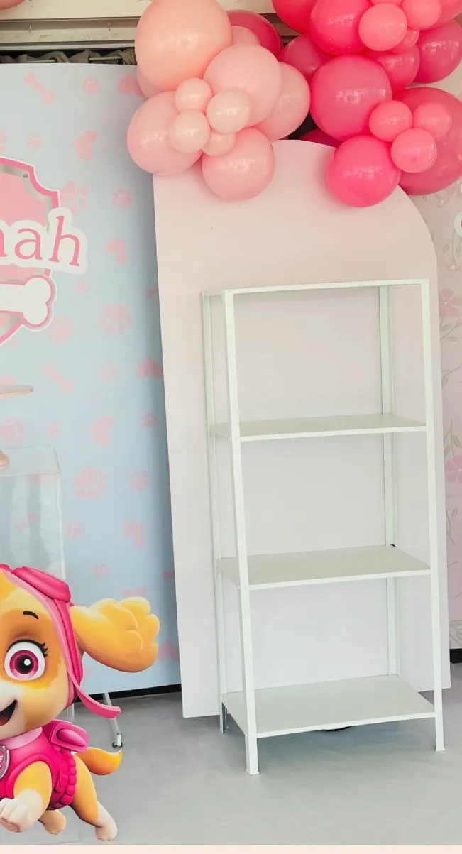 Treat stand blanco 5'