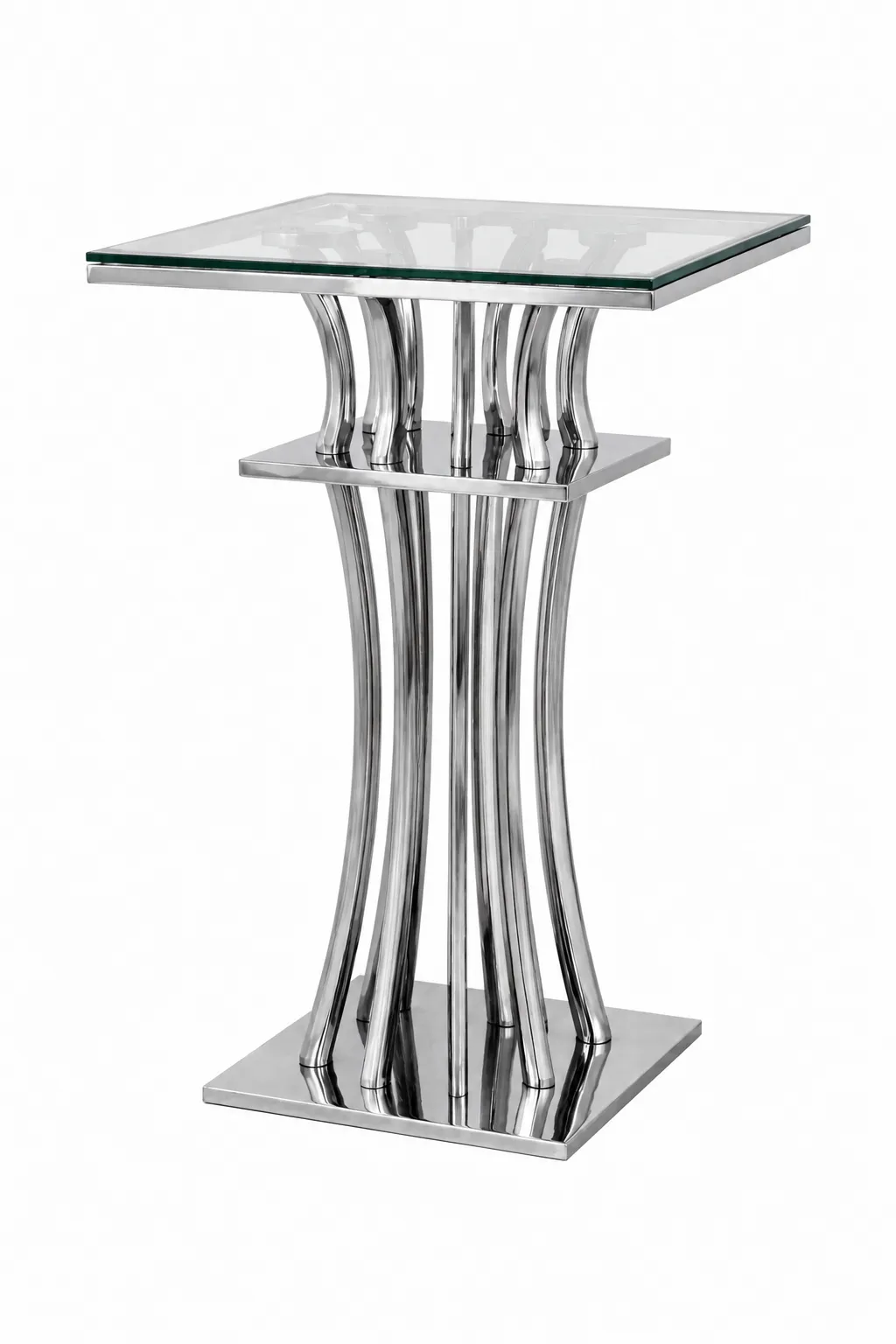 Mesa square Galilea silver