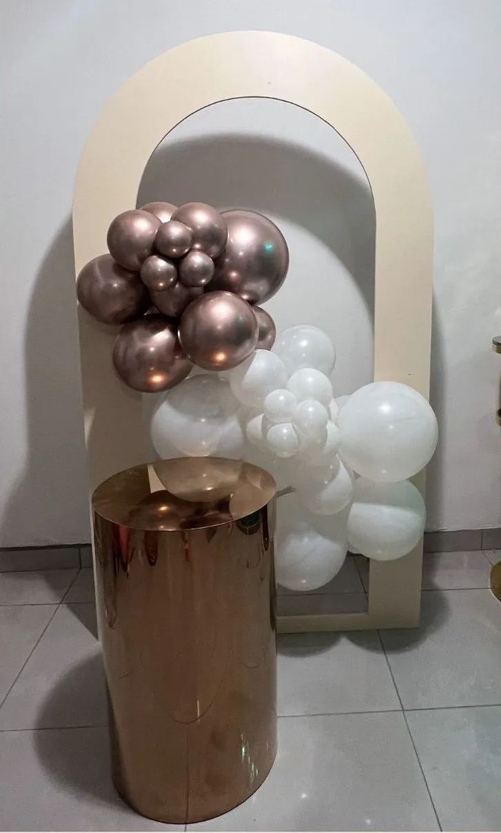 Backdrop arqueado hueco crema 7x4