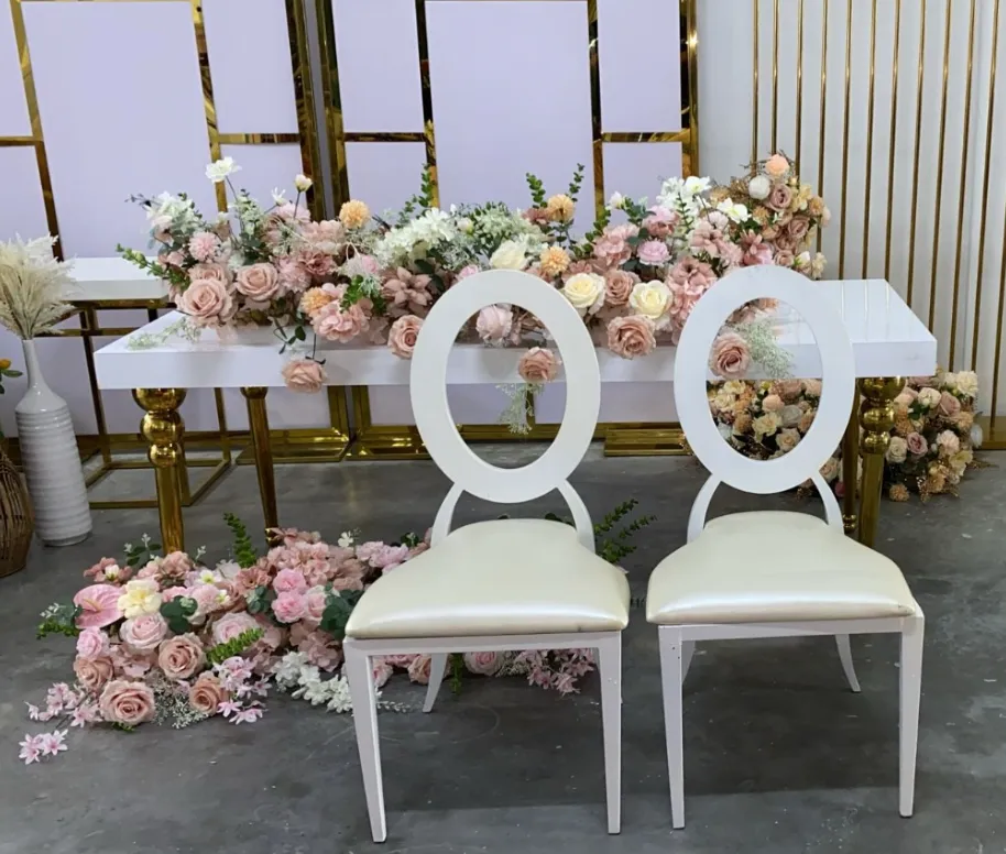 silla de novios blanca 