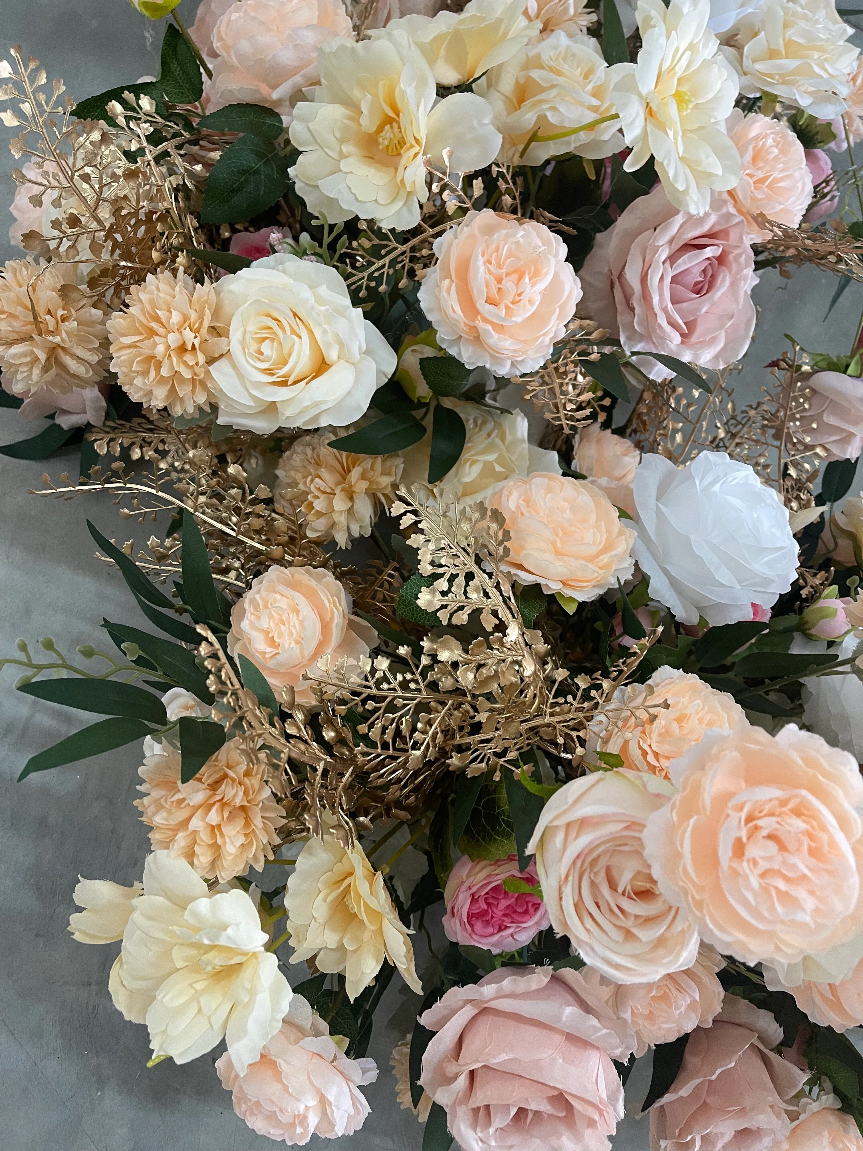 Flores artificiales F3 (grande) Caramel