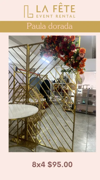 Estructura Paula gold 8x4