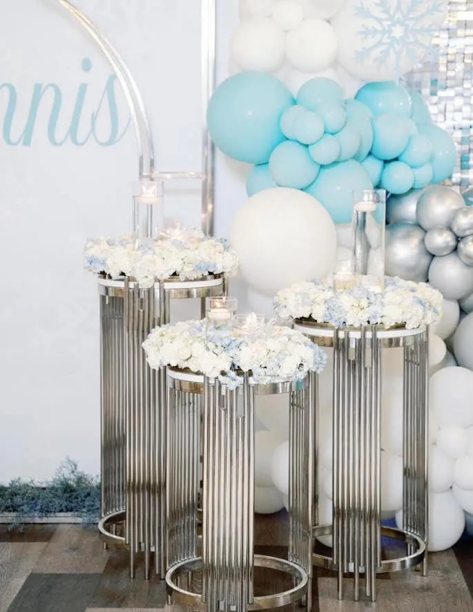 Mesa Gemma alta silver