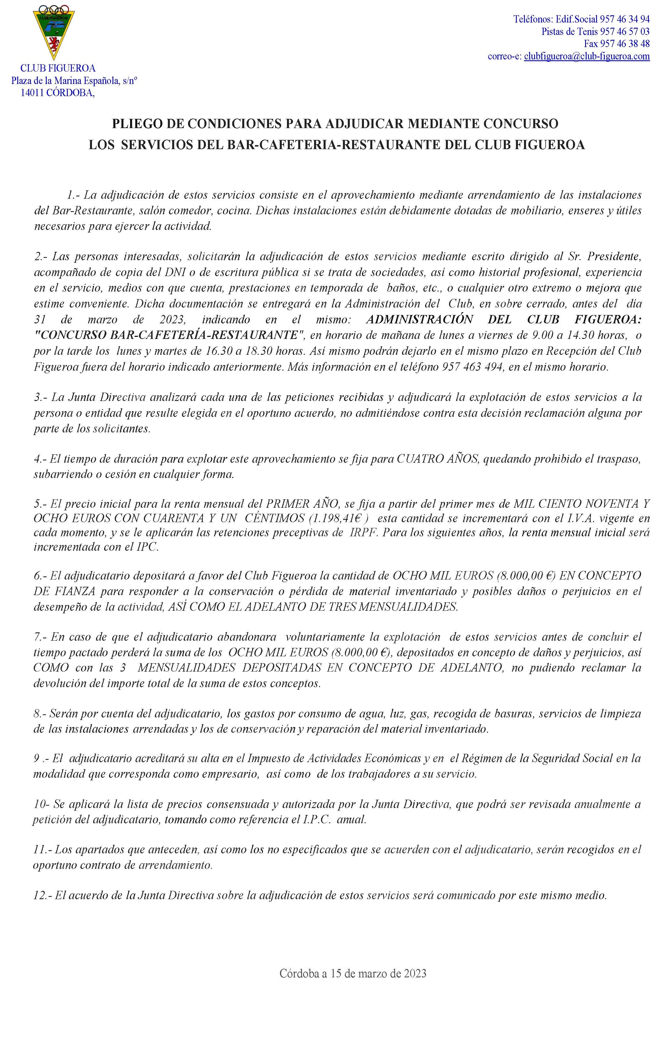 Retención de fianza por daños al equipo