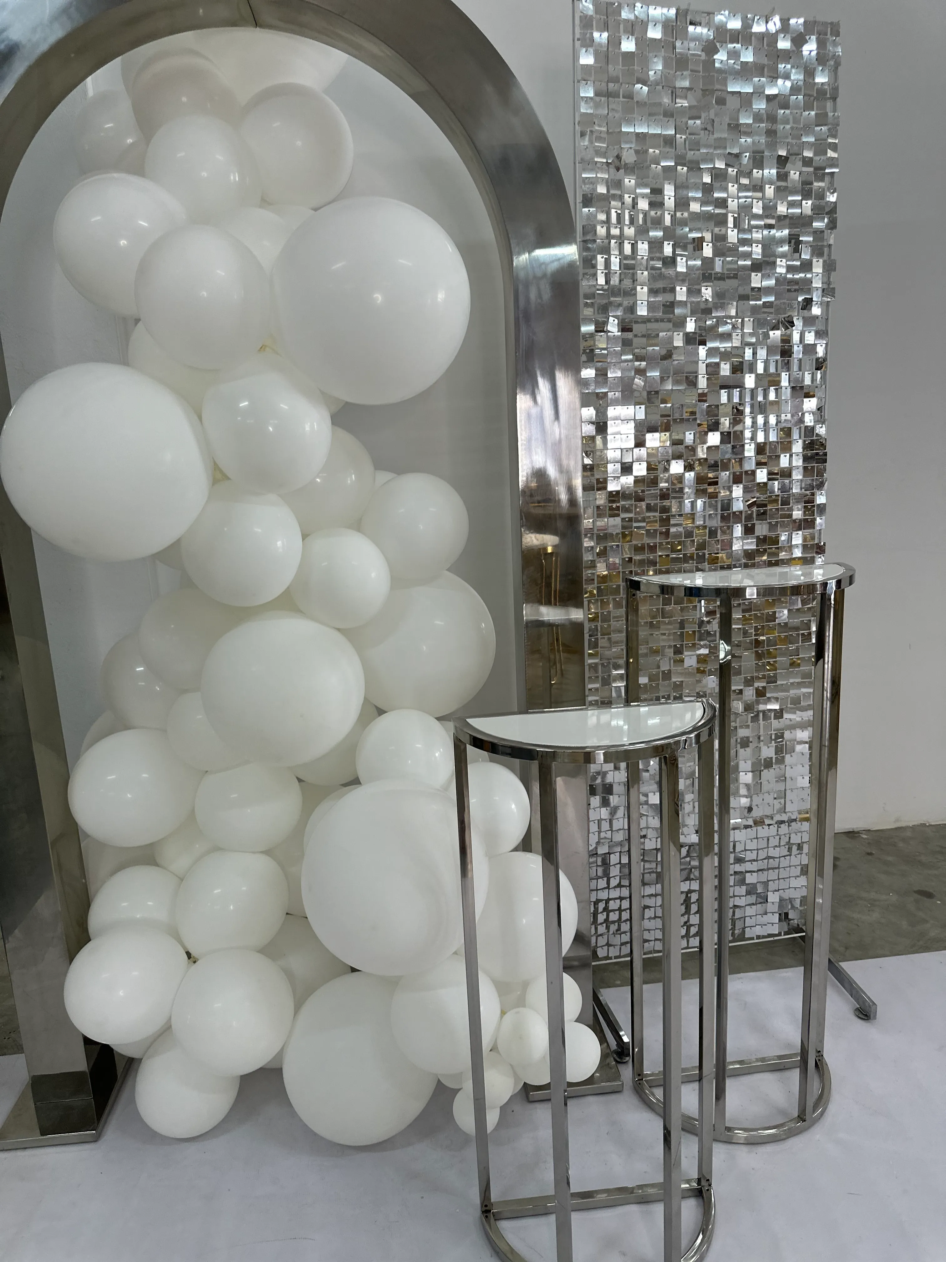 Mesa Alicia pequeña silver