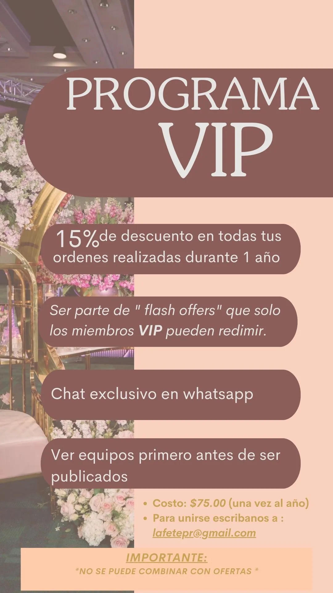 VIP membership 