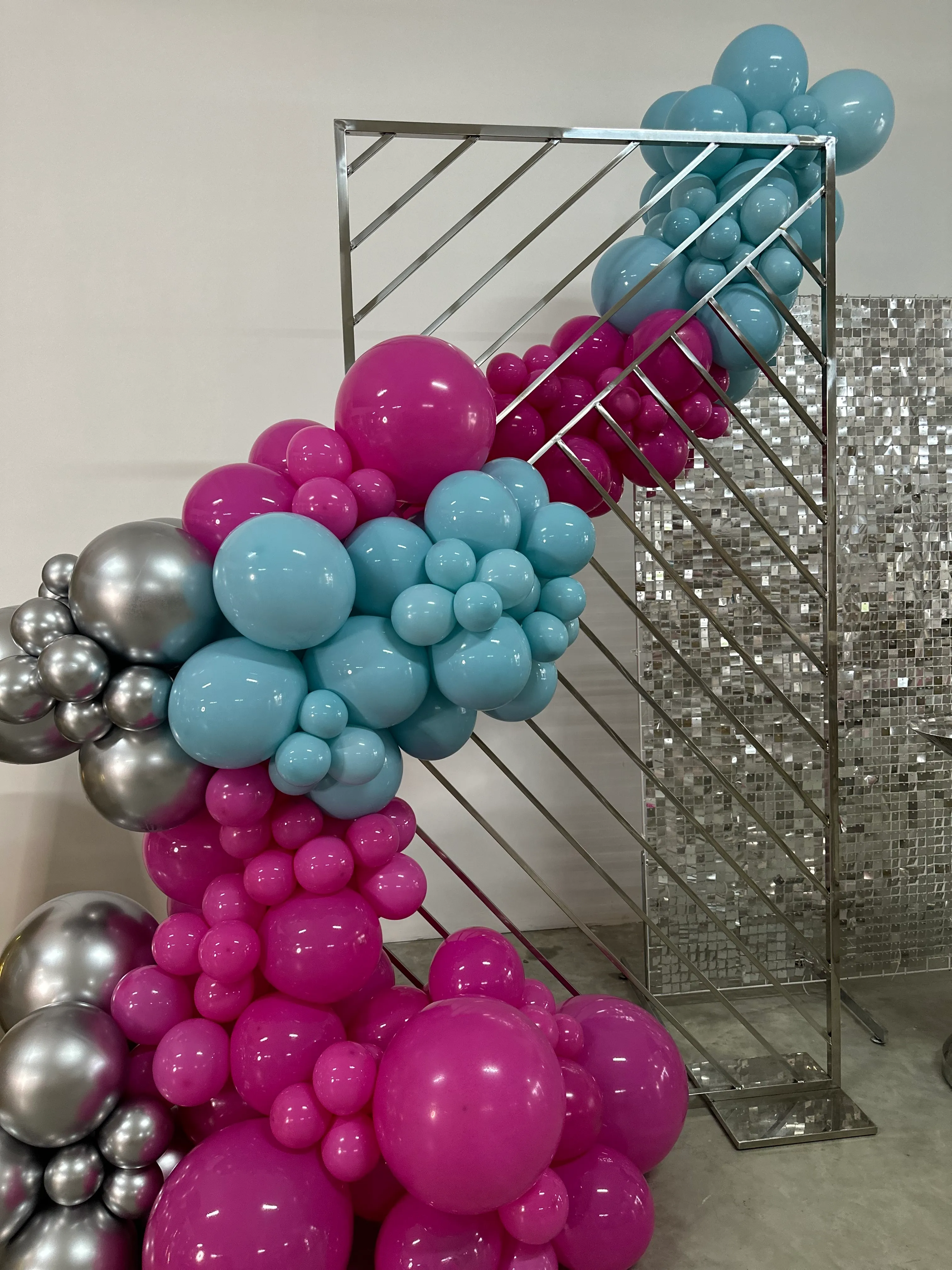 Estructura Paula 8x4 silver