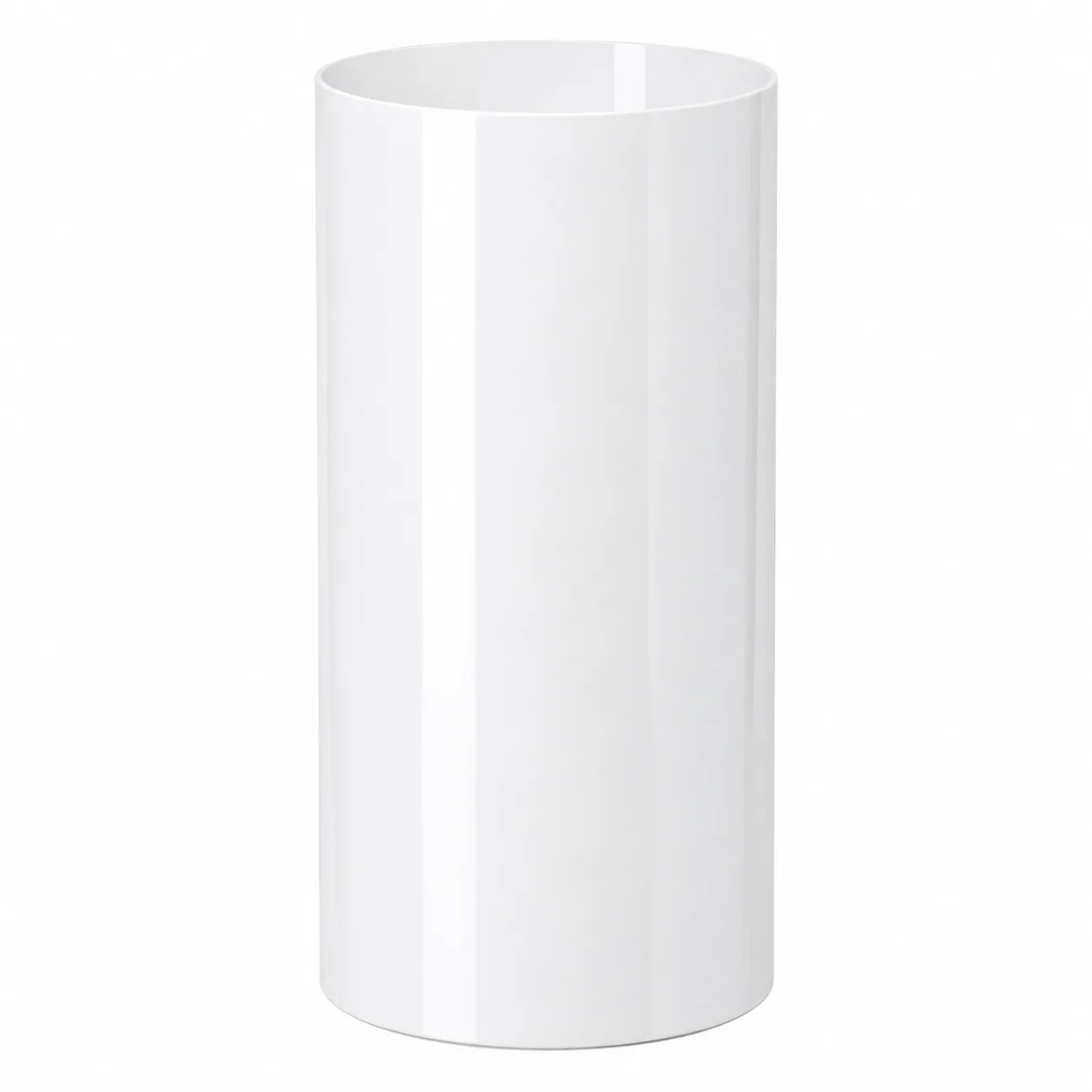 Cilindro mediano blanco 