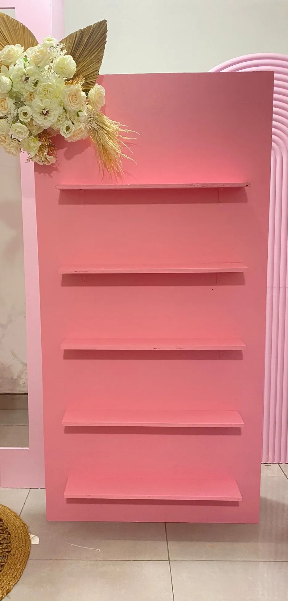 Pink treat wall 