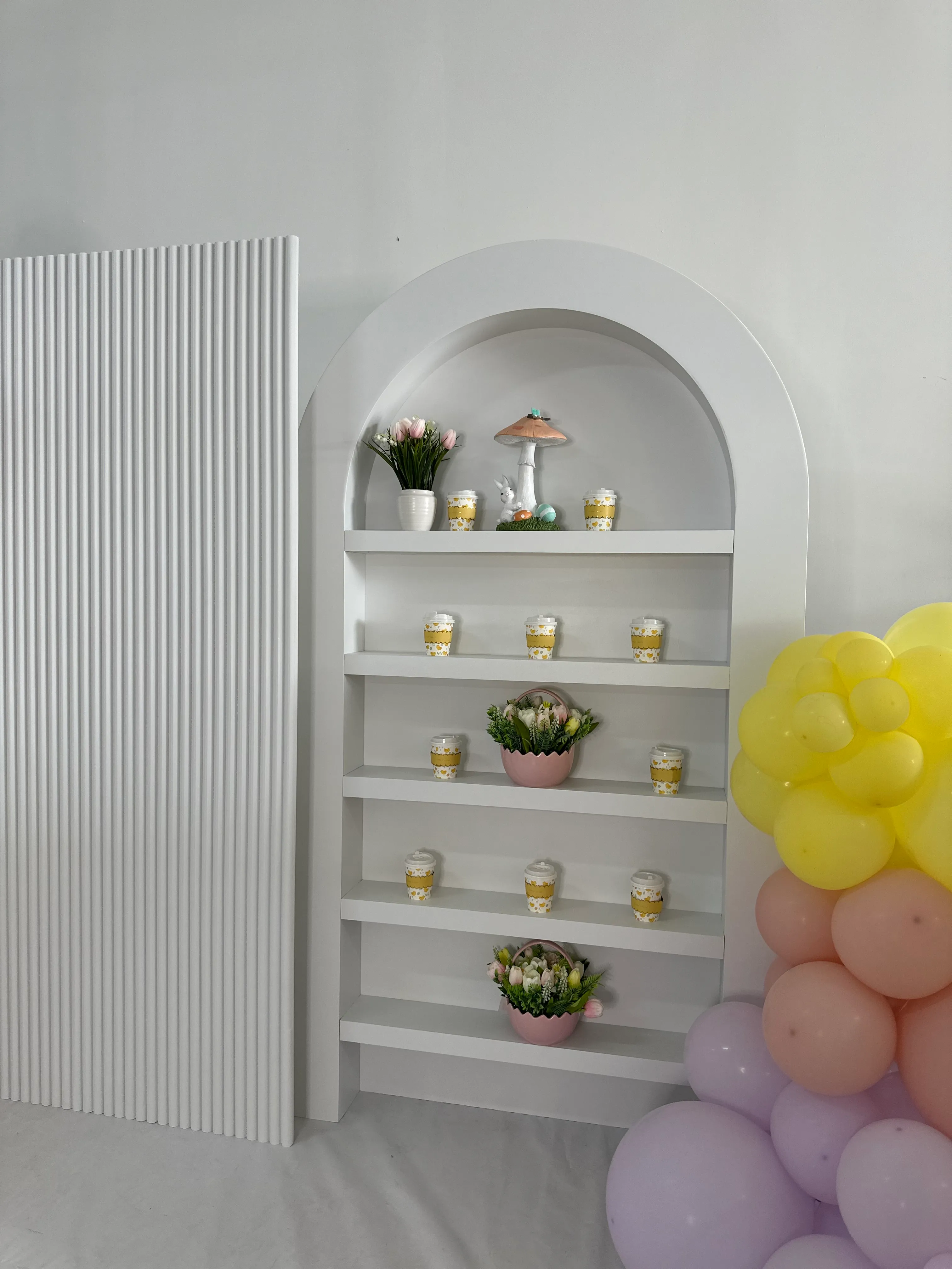 Treat wall arqueado B 7 pies