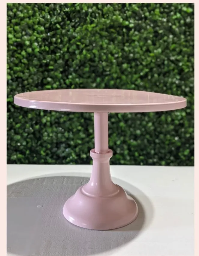 Base de bizcocho pia rosa 8"