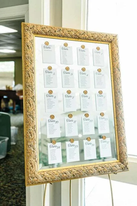 Seating Charts & Table Numbers