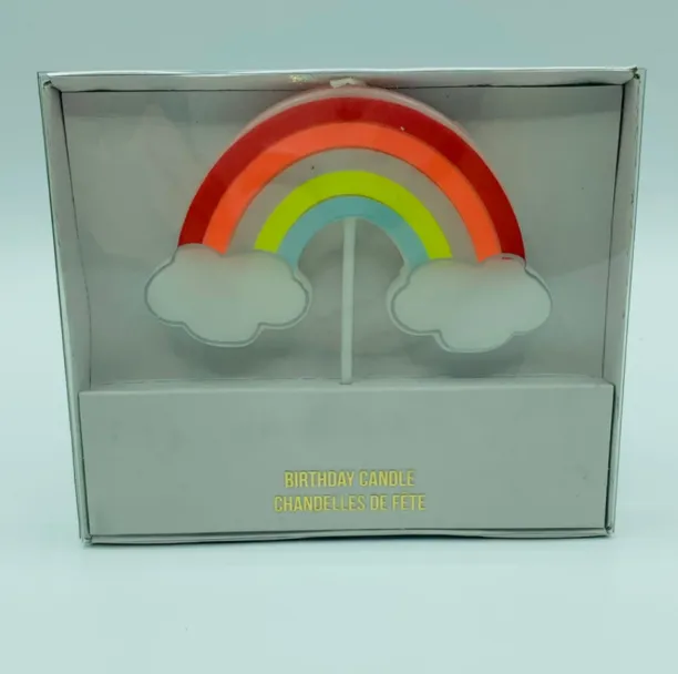 Birthday Candle Rainbow