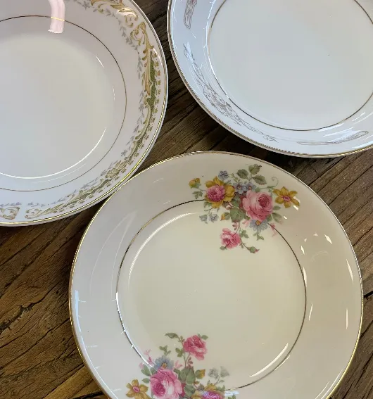 Vintage Bread Plates