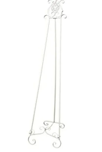 Easel Floor White Iron