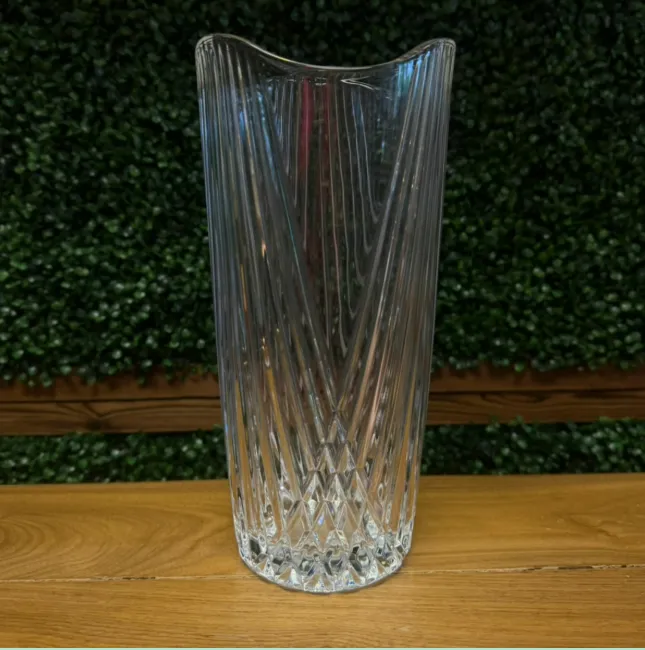 Vase Bridal Bouquet Crystal Lines