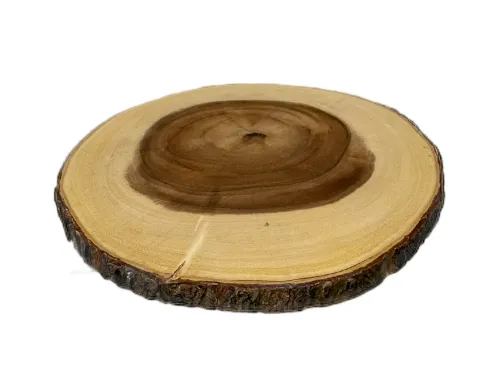 Cake Stand Wood Slice 12”