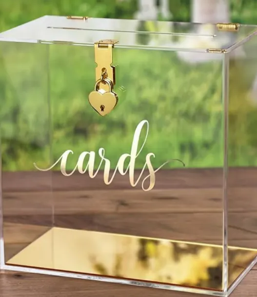 Card Box Love Lock