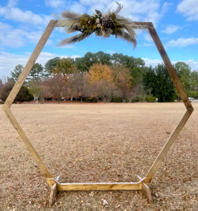 Arbor Wood Hexagon 8.5’