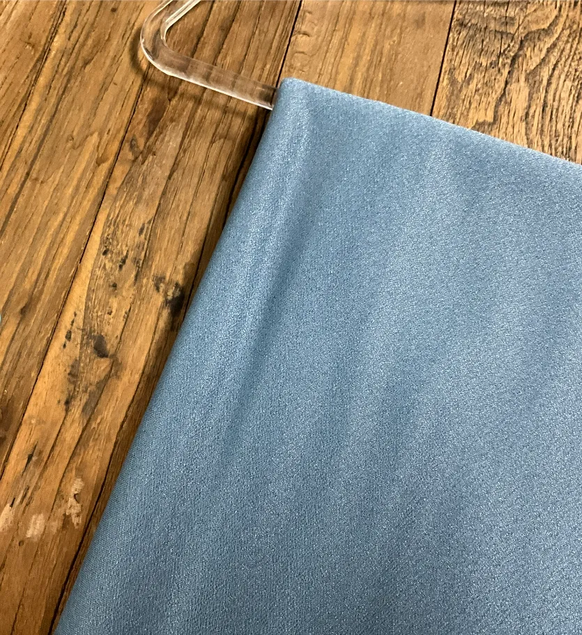 Arbor Drape Chiffon Blue Dusty 20”