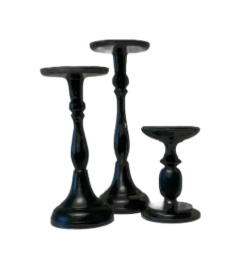 Candlestick Pillar Black Variety
