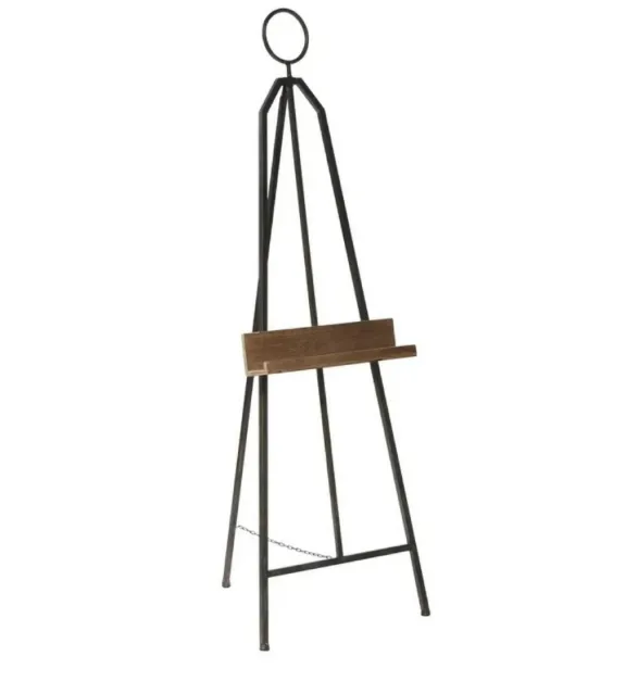 Easel Floor Black Circle Top