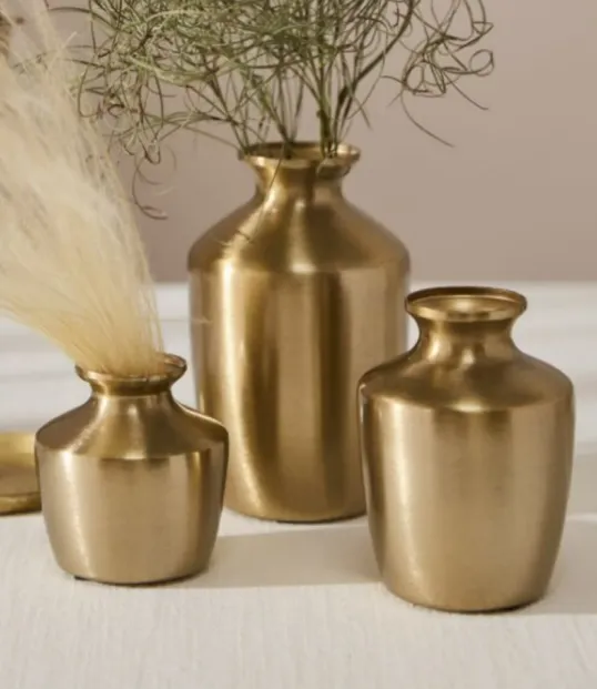 Bud Vase Gold Harrison