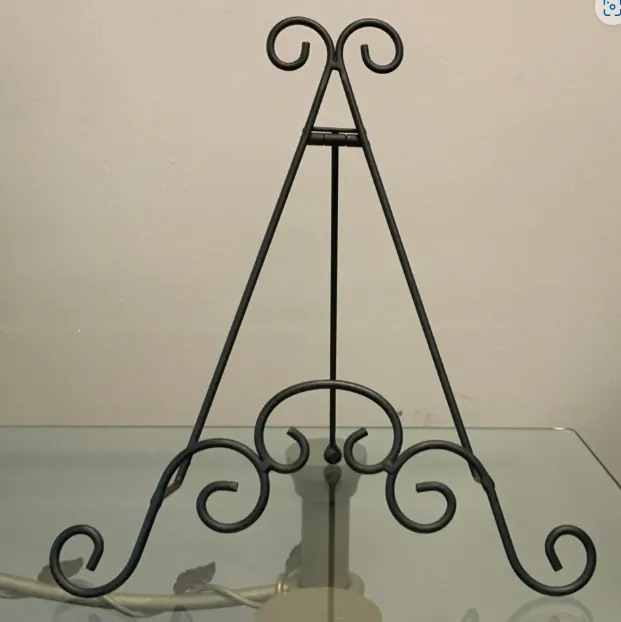 Easel Tabletop Black M Iron