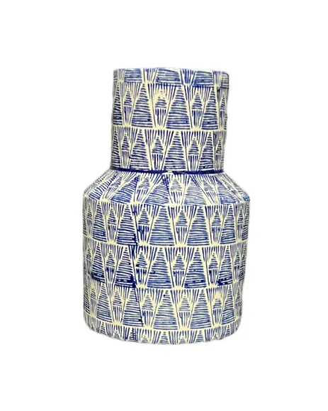 Vase Blue Pattern