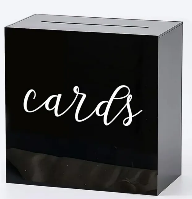 Card Box Black