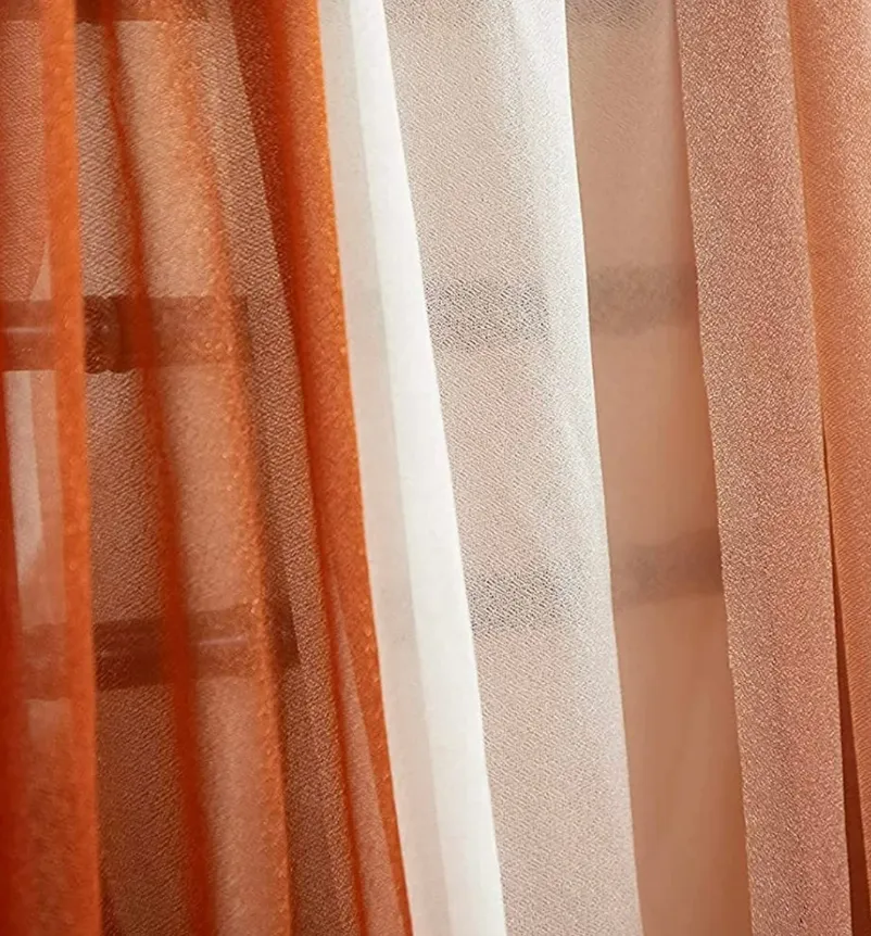 Arbor Drape Chiffon Terracotta 20’
