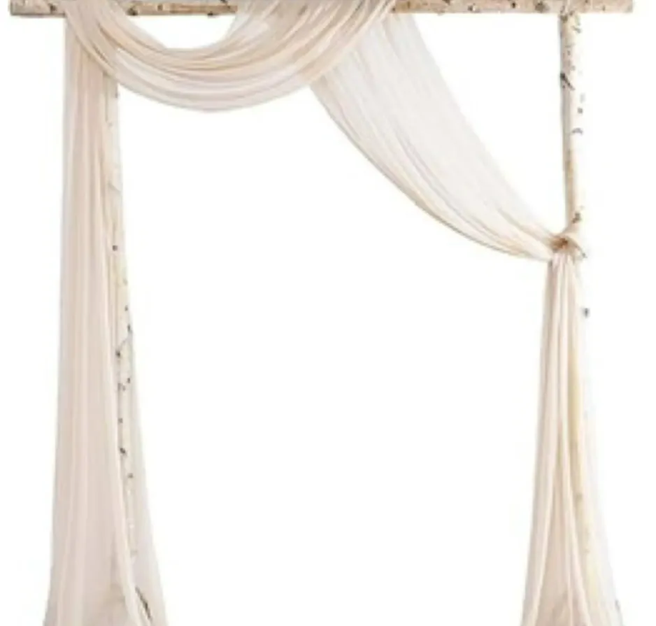 Arbor Drape Chiffon Nude 20’