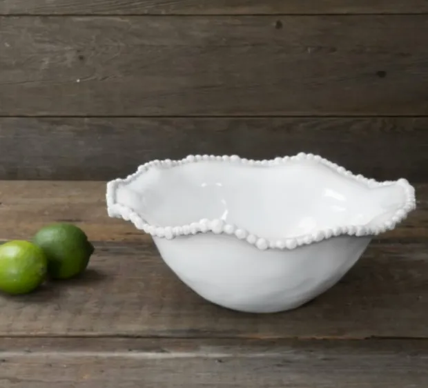 Food Display Beatriz White Serving Bowl Medium