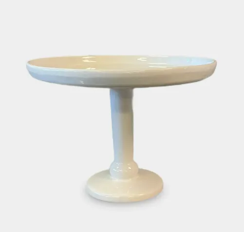 Cake Stand White Tall 11”