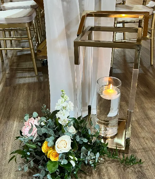 Lantern Gold Acyrlic