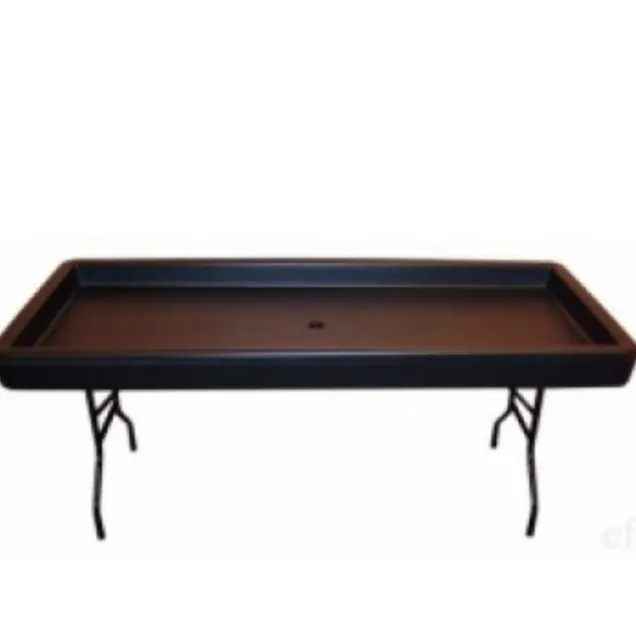 Bar Table Fill & Chill Black 4’ + Skirt